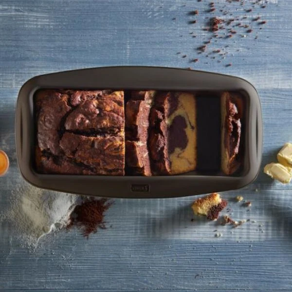 Lurch Silikon Brot- und Kuchenform Groß LU85010 by LURch color Svart