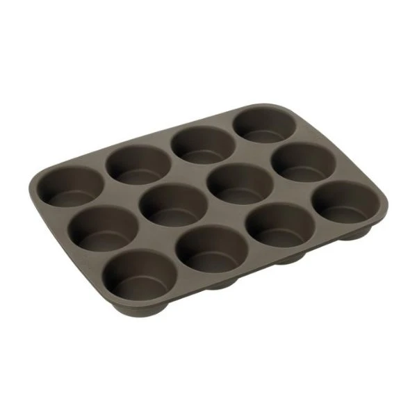 Lurch FlexiForm Silikon-Muffinform für American Muffins LU85031 by LURch color Svart