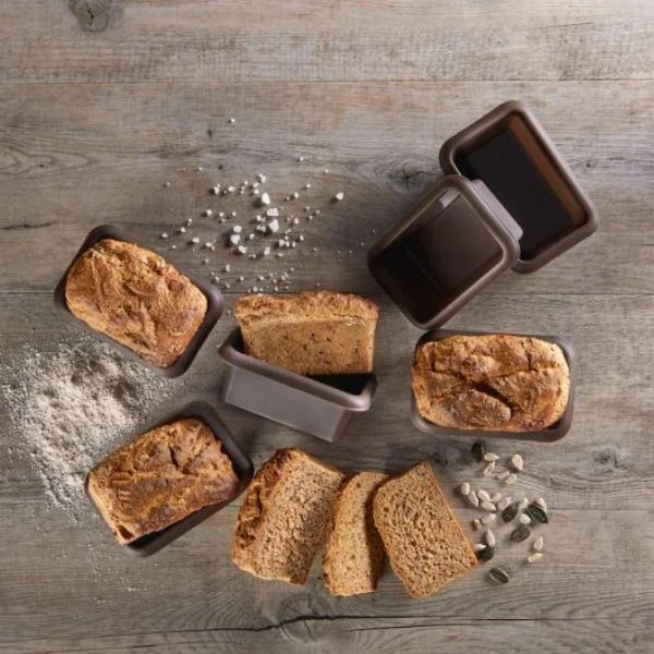 Lurch Silikon Brot- & Kuchenform 6 Stk. LU85078 by LURch color Svart