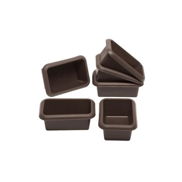 Lurch Silikon Brot- & Kuchenform 6 Stk. LU85078 by LURch color Svart