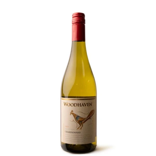 Woodhaven Chardonnay USA 2024 516387  color Svart