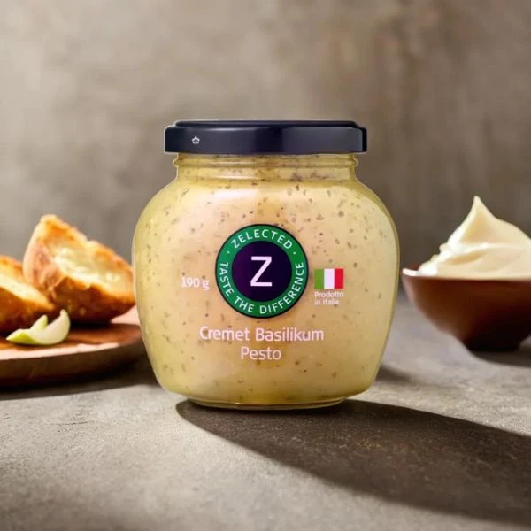 Cremiges Basilikum-Pesto 190g Zelected 10614 by Zelected color Svart