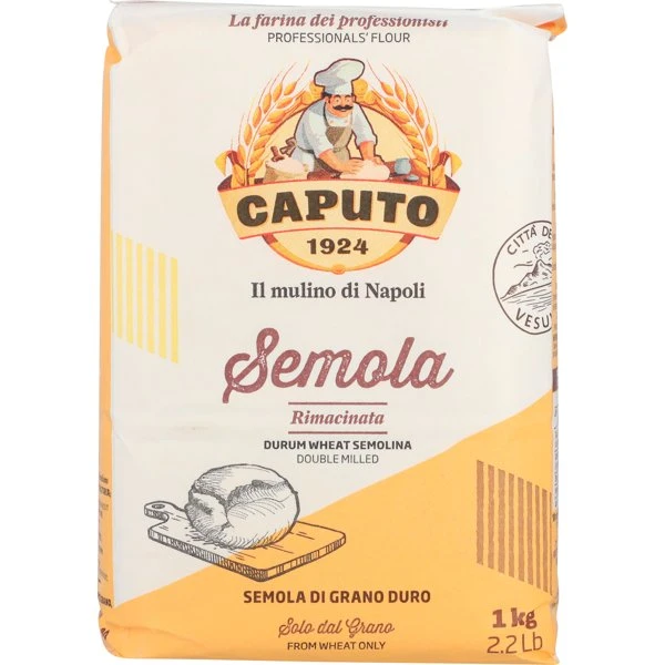 Caputo Semola Pizzamehl 1 kg 11386 by Caputo color Svart