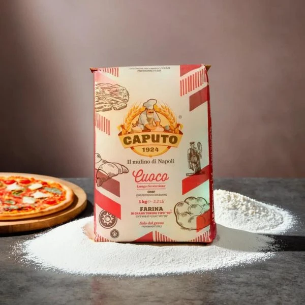 Caputo Cuoco Pizzamehl 1 kg 11383 by Caputo color Svart