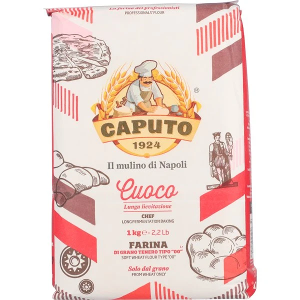 Caputo Cuoco Pizzamehl 1 kg 11383 by Caputo color Svart