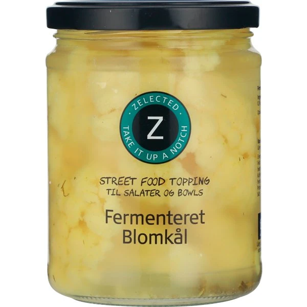 Fermentierter Blumenkohl 480g Zelected 15112 by Zelected color Svart