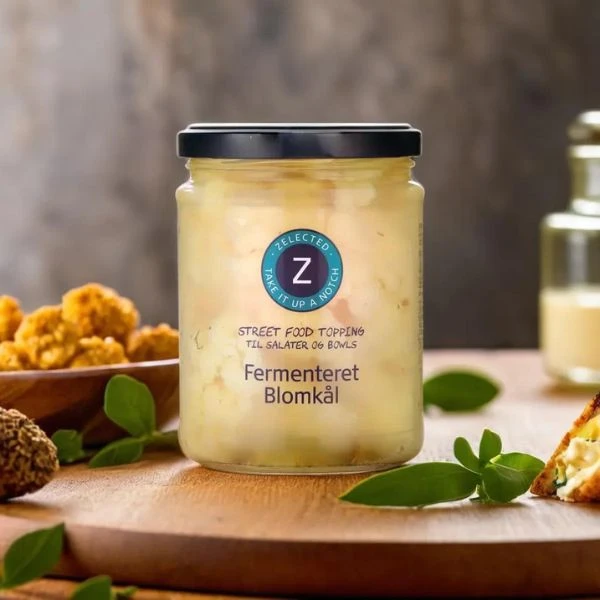 Fermentierter Blumenkohl 480g Zelected 15112 by Zelected color Svart