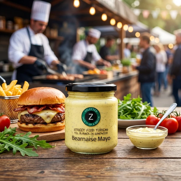 Bearnaise Mayo "Street Food" 180g Zelected 70035 by Zelected color Svart