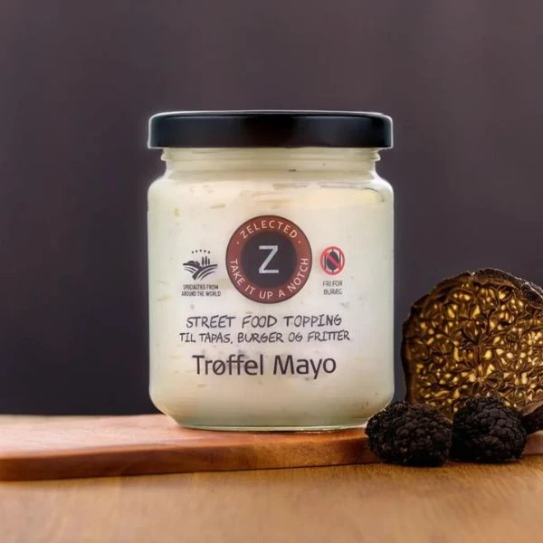 Trüffelmayo "Street Food" 180g Zelected 70038 by Zelected color Svart