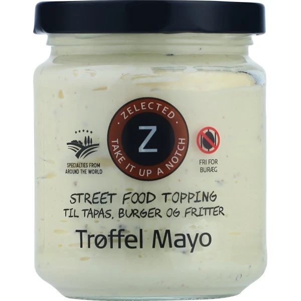 Trüffelmayo "Street Food" 180g Zelected 70038 by Zelected color Svart