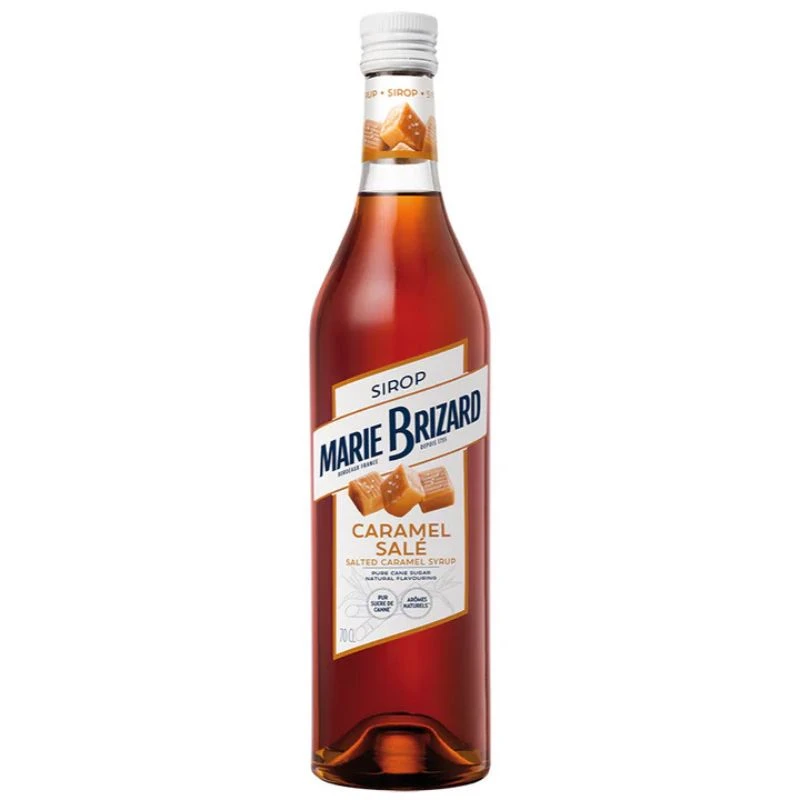 Marie Brizard Sirup Salted Caramel FL 70 18050 by MARIEBRIZA color Svart