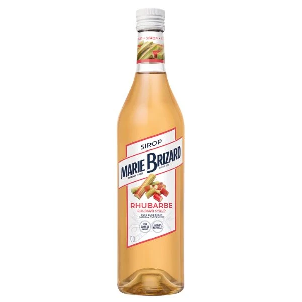 Marie Brizard Sirup Rhubarb / Rhabarber FL 70 18053 by MARIEBRIZA color Svart