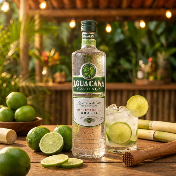 Aguacana Cachaça 70 cl 38% 70005957 by Aguacana color Svart