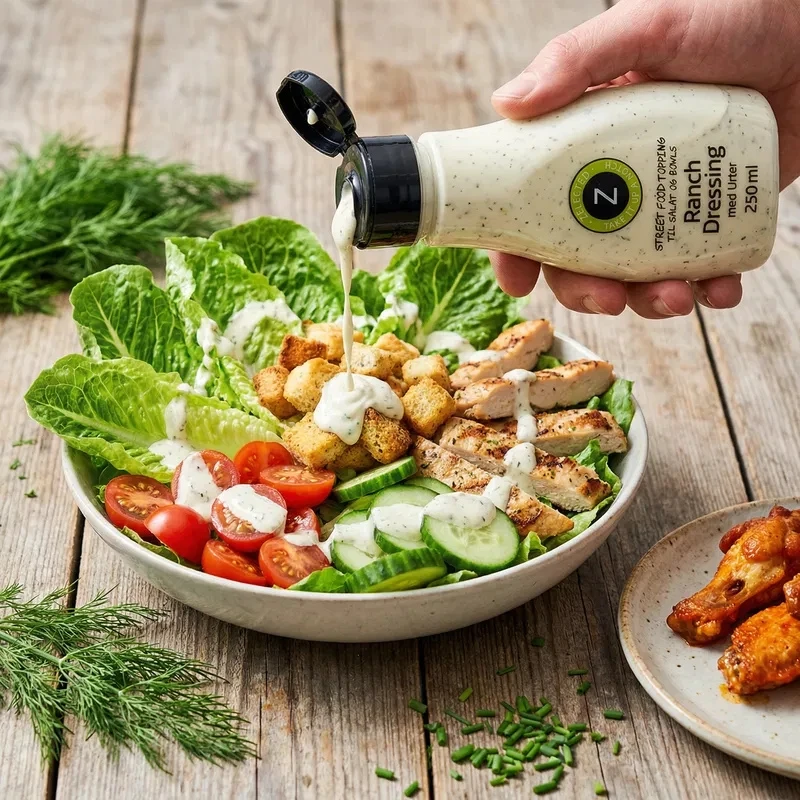 Ranch-Dressing 250ml Zelected 15915 by Zelected color Svart