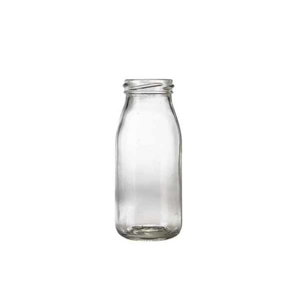 Mini-Milchflasche für Cocktails/Milkshakes 25 cl MMB250 by Genware color Svart