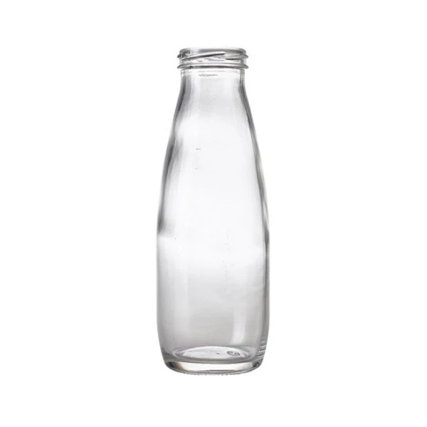 Mini-Glasflasche – für Smoothies, Drinks oder Wasser 50 cl MMB500 by Genware color Svart