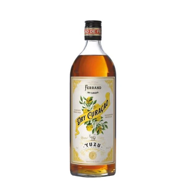 Pierre Ferrand Dry Curacao Yuzu FL 70 50881005 by PIERREFERR color Svart