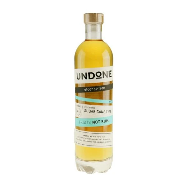 Undone Nr. 1 Nicht Rum (alkoholfrei) FL 70 55950000 by Undone color Svart