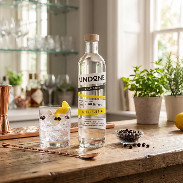 Undone No. 2 Not Gin Alkoholfrei 70 cl 55950010 by Undone color Svart