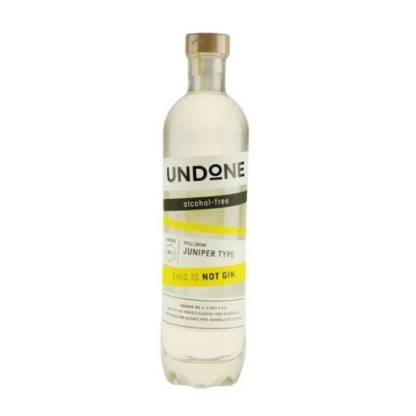 Undone No. 2 Not Gin Alkoholfrei 70 cl 55950010 by Undone color Svart