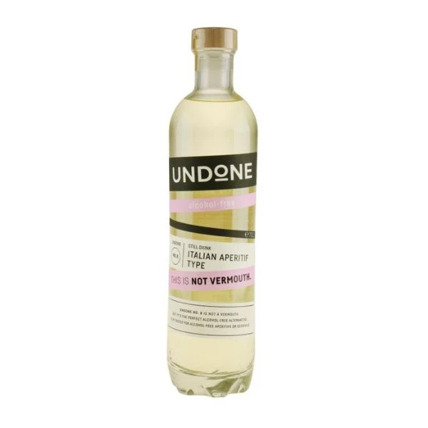 Undone Nr. 8 Nicht Wermut (alkoholfrei) FL 70 55950030 by Undone color Svart