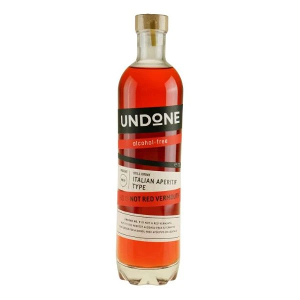 Undone Nr. 9 Nicht Rot Wermut (Alkoholfrei) FL 70 55950040 by Undone color Svart