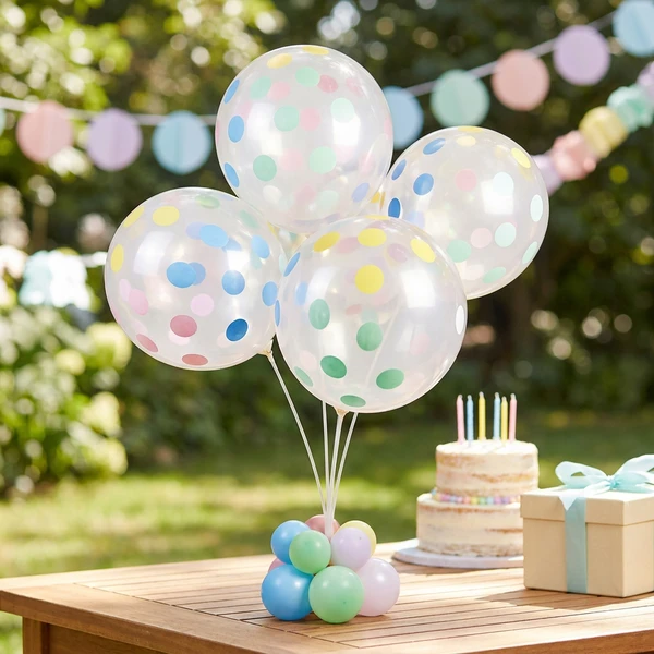 Ballonständer für 6 Ballons 75 cm 31461 by Godan color Svart