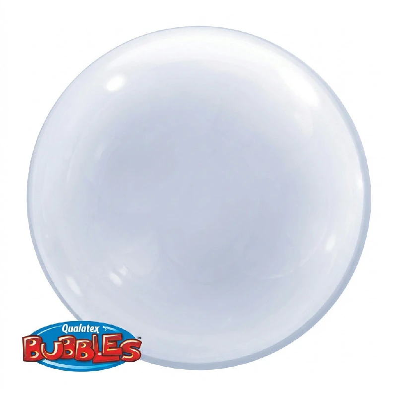 Folienballon 60 CM QL Deco Boble Transparent 68825 by Godan color Svart