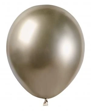 Glänzende Ballons - Champagner - 100 Stk. AB50/85 by Godan color Svart