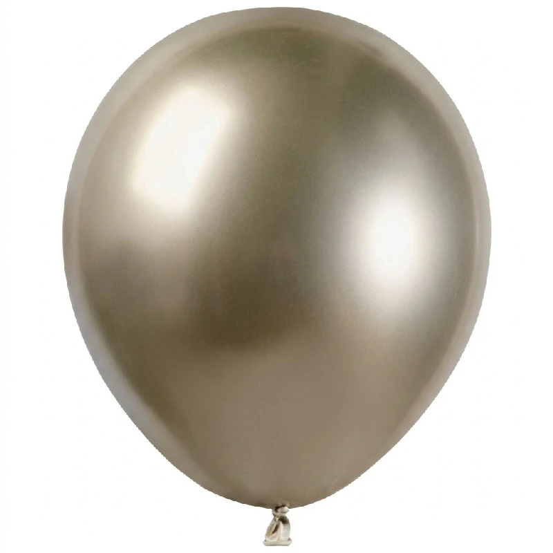 Glänzende Ballons - Champagner - 100 Stk. AB50/85 by Godan color Svart