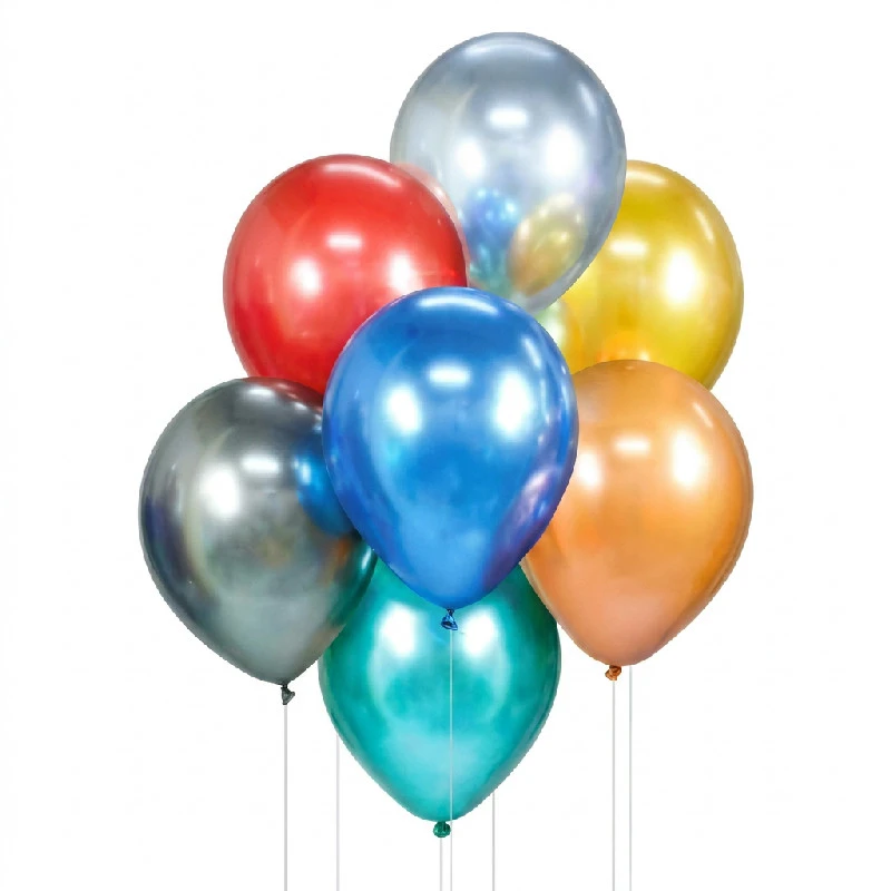 Ballon-Bouquet B&C sortierte Farben 7 Stk. BB-MIX7 by Godan color Svart
