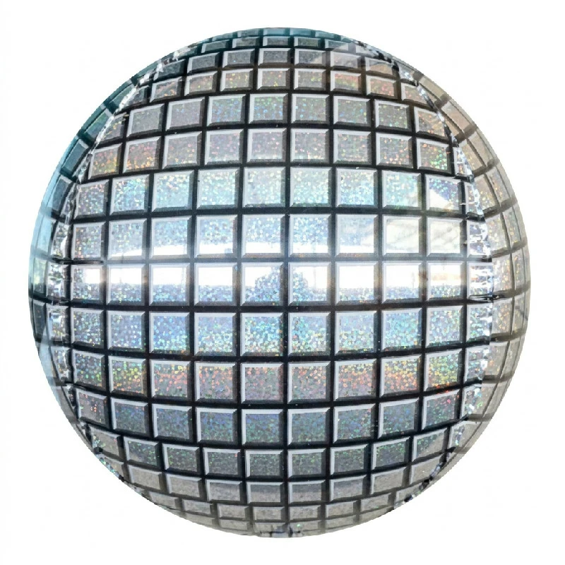 Folienballon 40 cm Kugelform Disco BK-HDC by Godan color Svart