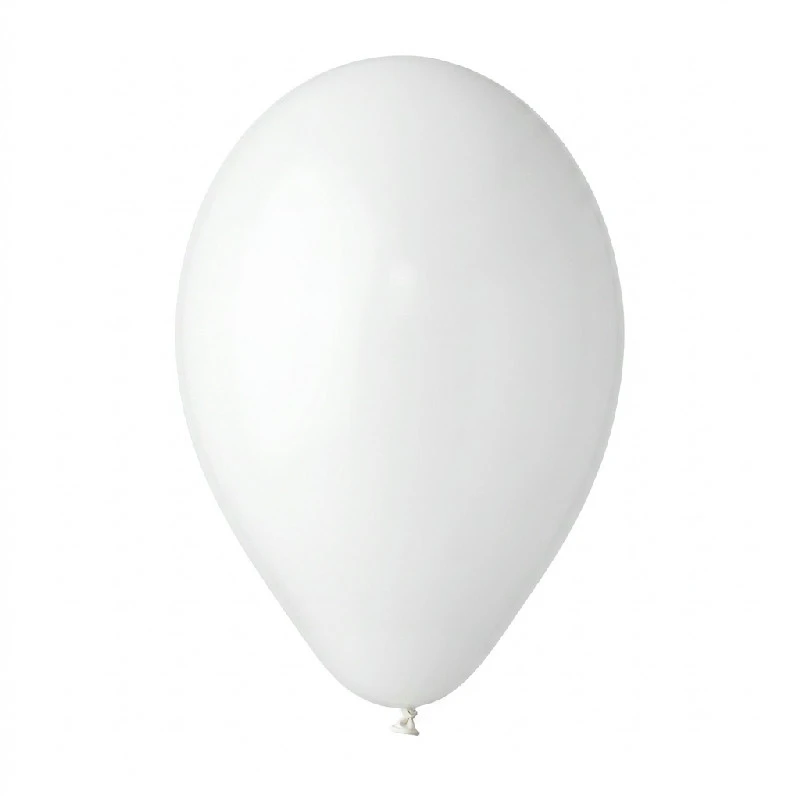 Ballon - Weiß pastell - 100 Stk. G90/01 by Godan color Svart