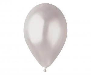 Ballon GM90 Metall 25cm Perle 100 Stk. GM90/28 by Godan color Svart