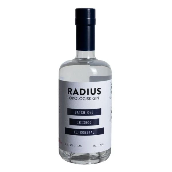 Radius Gin 046 Irisrod Zitronenschale ØKO FL 50 50670946 by Radius color Svart