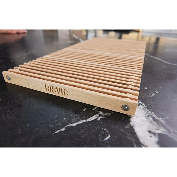 Lignus Topfuntersetzer – 38x19 cm – RISVIG Premium Eiche 510009 by RISVIG color Svart