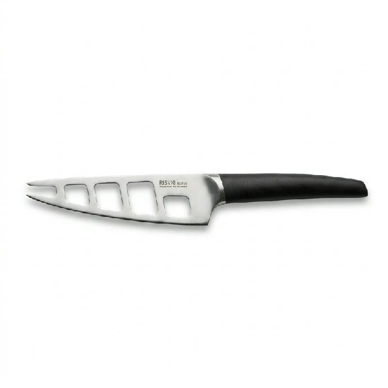 Tapasmesser 14 cm – RISVIG Acutus 400014 by RISVIG color Silver/svart
