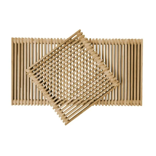 RISVIG Lignus Topfuntersetzer 19x19 cm – Premium Eiche 510010 by RISVIG color Svart