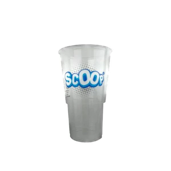 Plastikbecher Scoop Small 21 cl – 100 Stk. 333738 by SCOOP color Helder