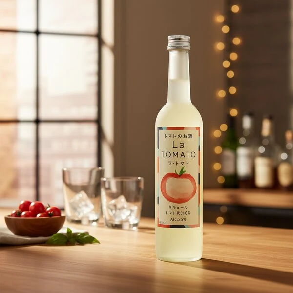 La Tomato Tomatenlikör 50 CL 50917100 by La Tomato color Svart