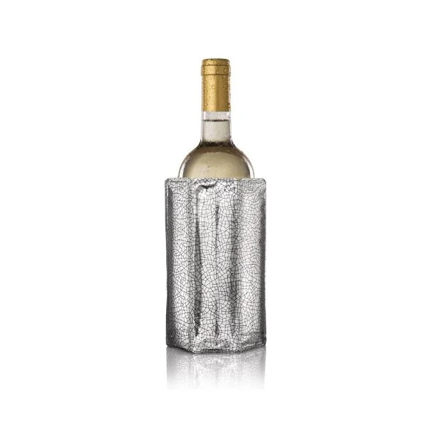 Vacu Vin Aktiver Weinkühler Silber V3880360 by VACUVIN color Svart