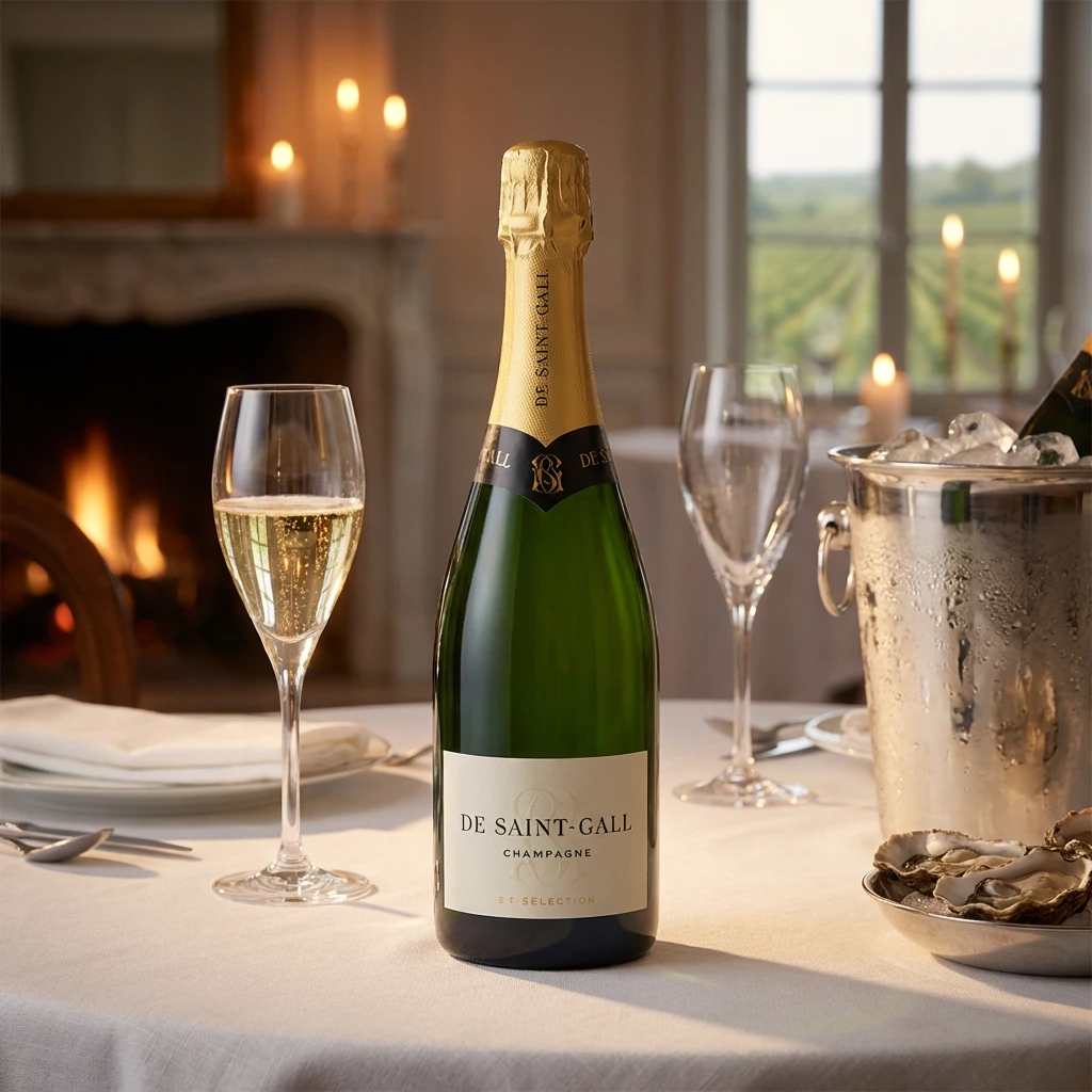 Le Sélection Brut Champagne de Saint-Gall 39123 by De Saint Gall color Vit