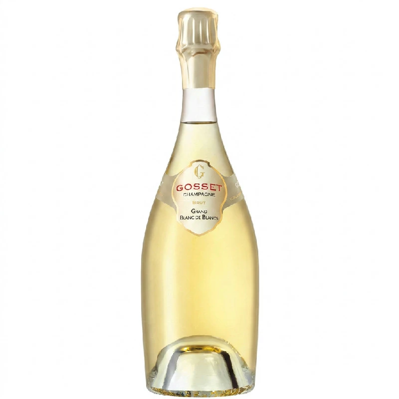 Grand Blanc de Blancs Brut Champagner Gosset 8019 by Champagne Gosset color Svart