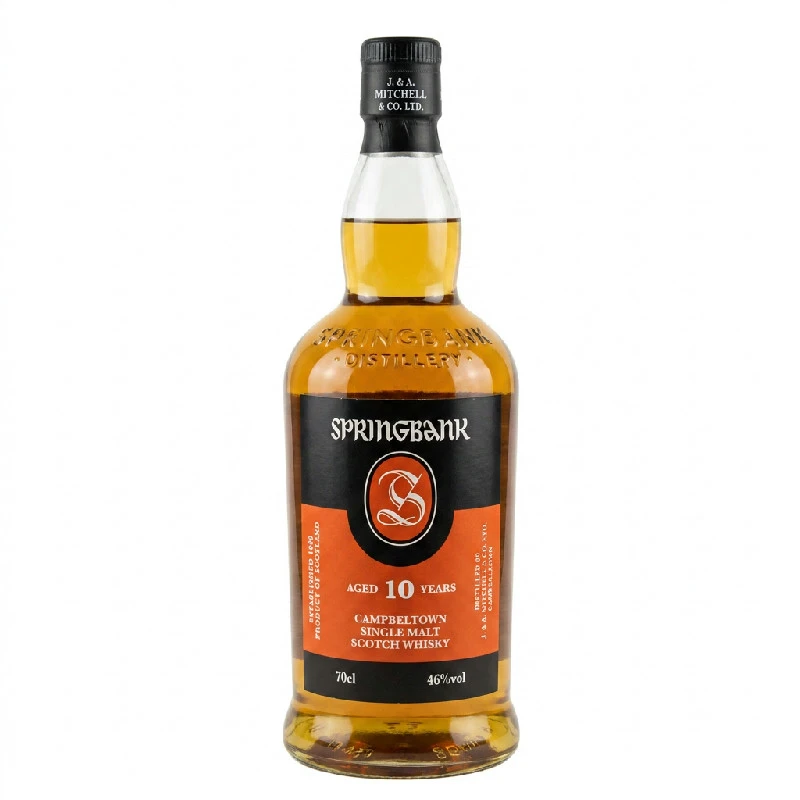Springbank 10 YO Campbeltown Single Malt FL 70 50130300 by SPRINGBANK color Svart