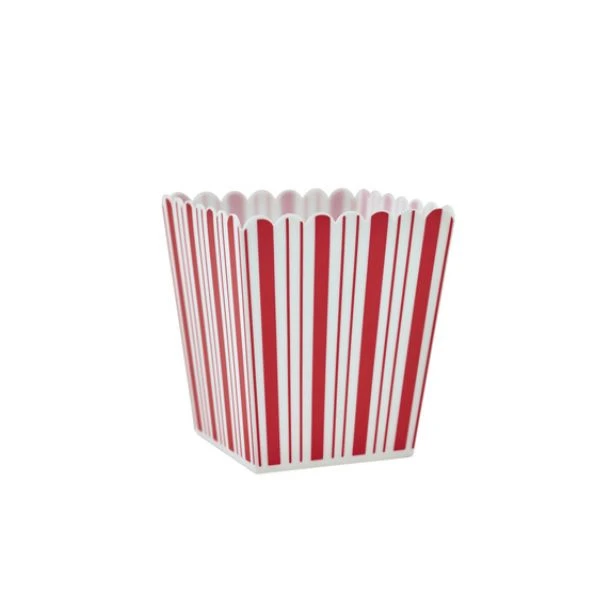 Popcorn-Becher für Cocktails & Snacks 40 cl PPC040 by Genware color Svart