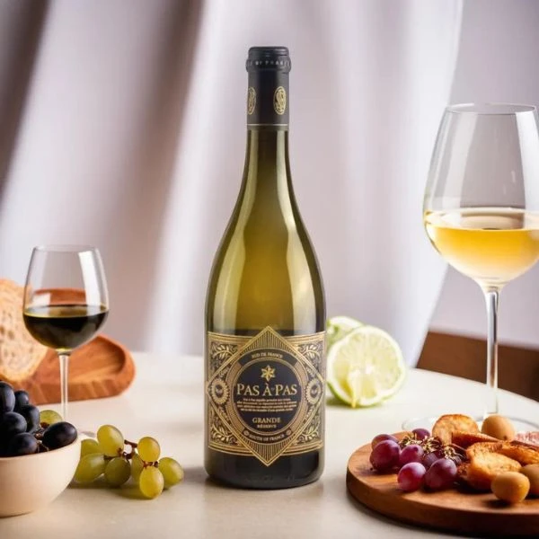 Pas á Pas Grande Réserve Chardonnay 75 cl 15030000 by Koop color Vit