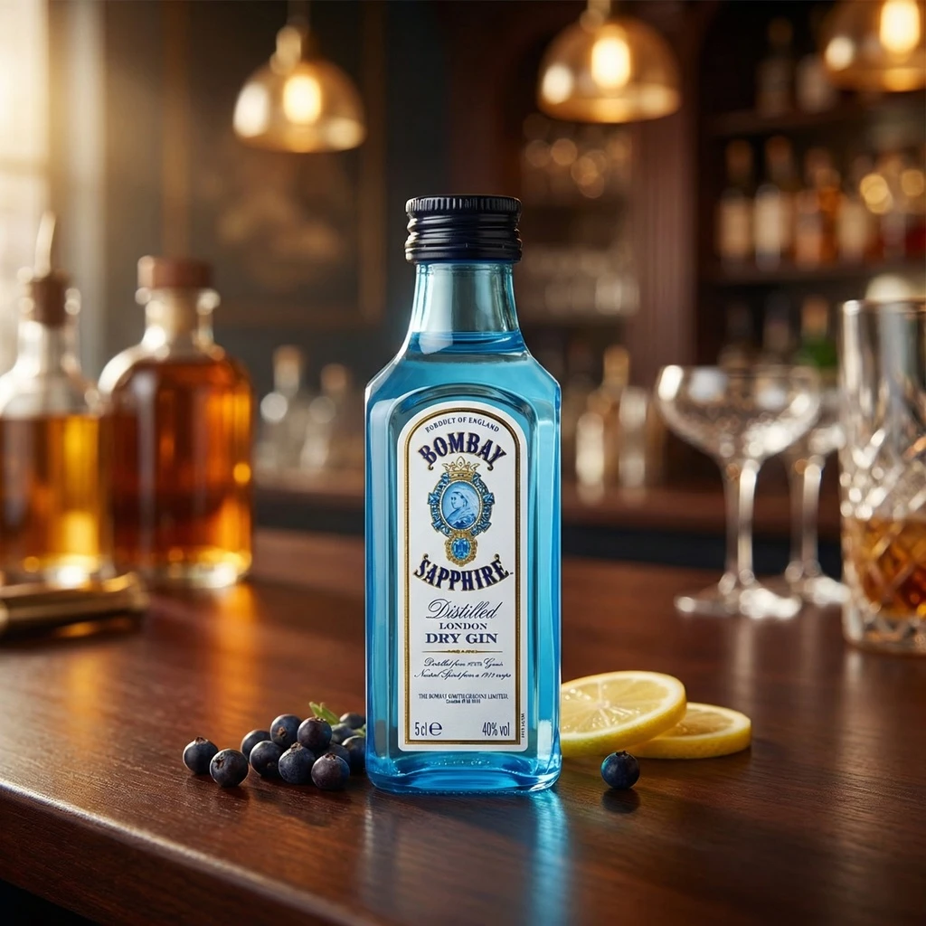 Bombay Sapphire Gin 5cl 51374 by BOMBAY color Svart