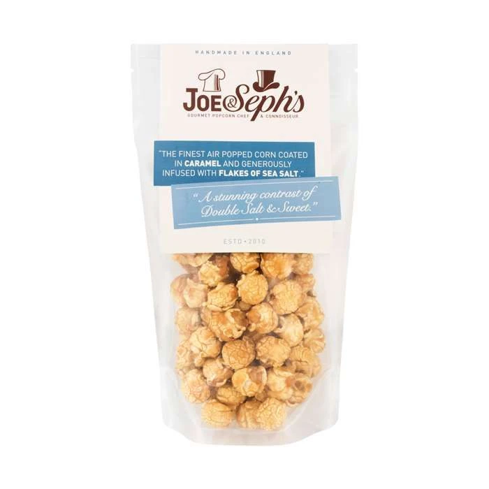 J&S - Karamell und Doppelt Meersalz Popcorn - 80 G GBJOE0101 by Joe & Sephs color Svart