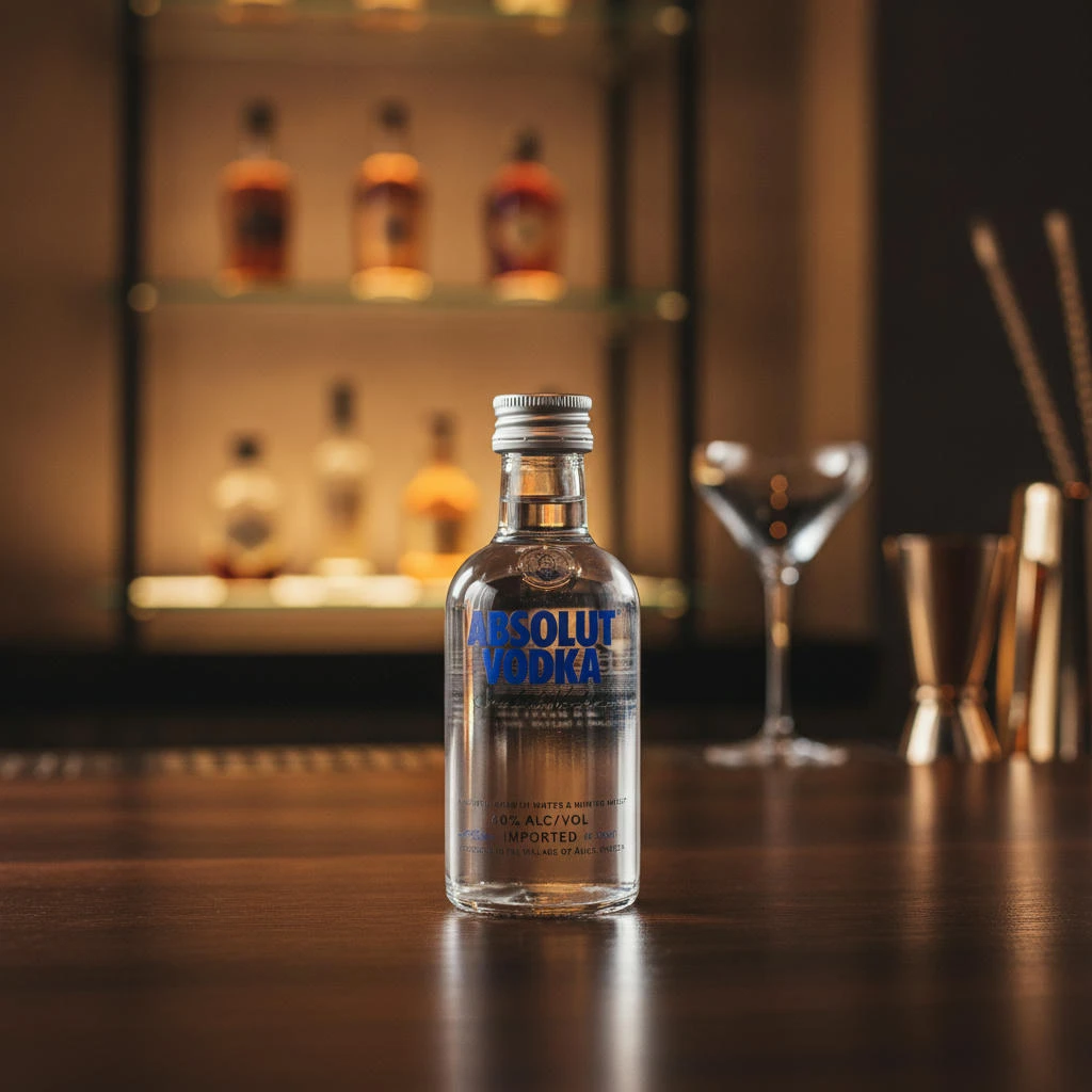 Absolut Vodka 5cl 52235D by ABSOLUT color Svart