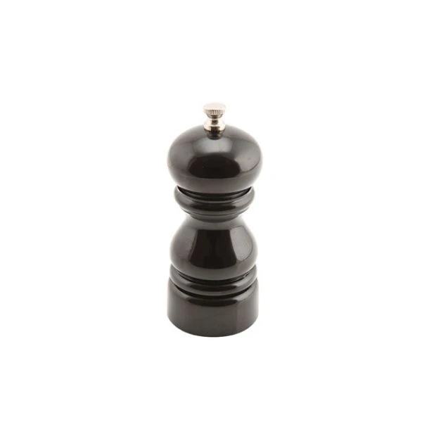Salz- oder Pfeffermühle Schwarz 12,7 cm SPBLK12 by Genware color Svart